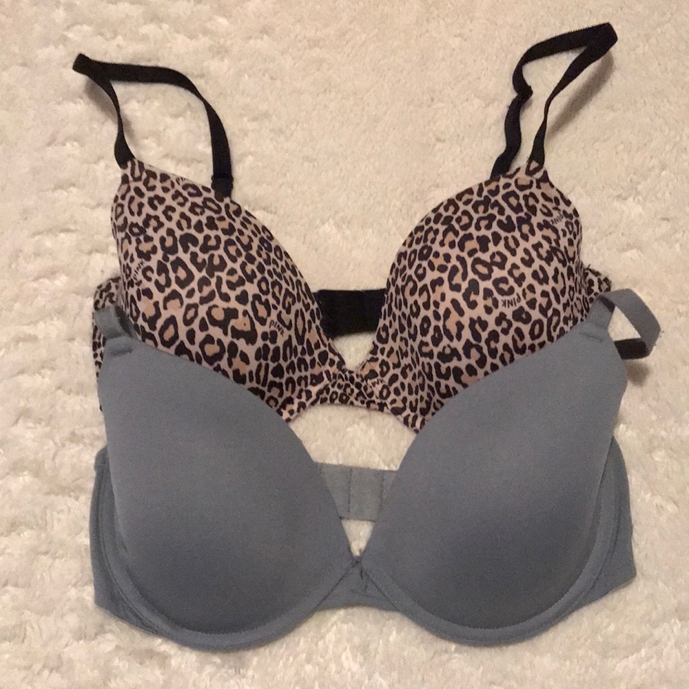 Victoria’s Secret pink bras